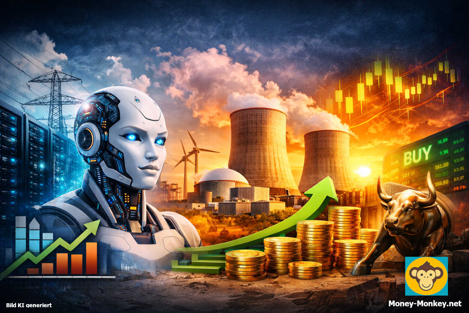 Der Energiehunger der KI: Warum Rechenzentren die Welt verändern – und welche Aktien Anleger jetzt im Blick haben sollten